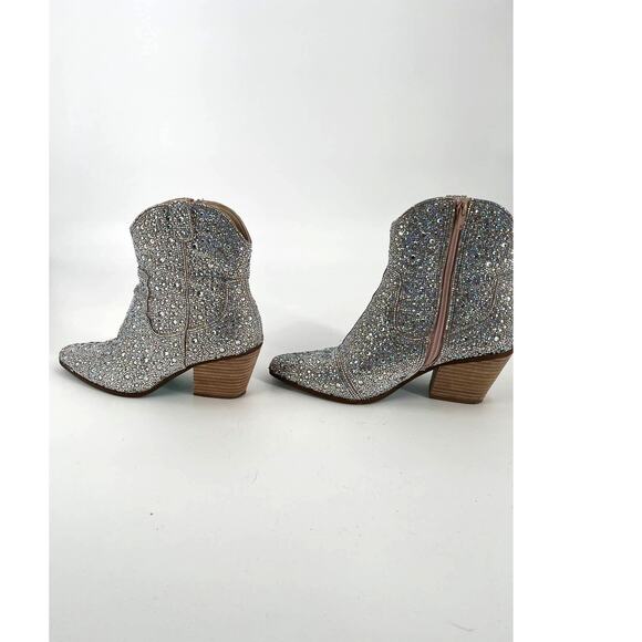Betsey Johnson Embellished Diva Boots - Picture 5 of 8